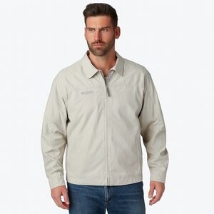 Columbia Wyler Jacket NWT - Fossil Beige - Y2K Vintage Harrington Look